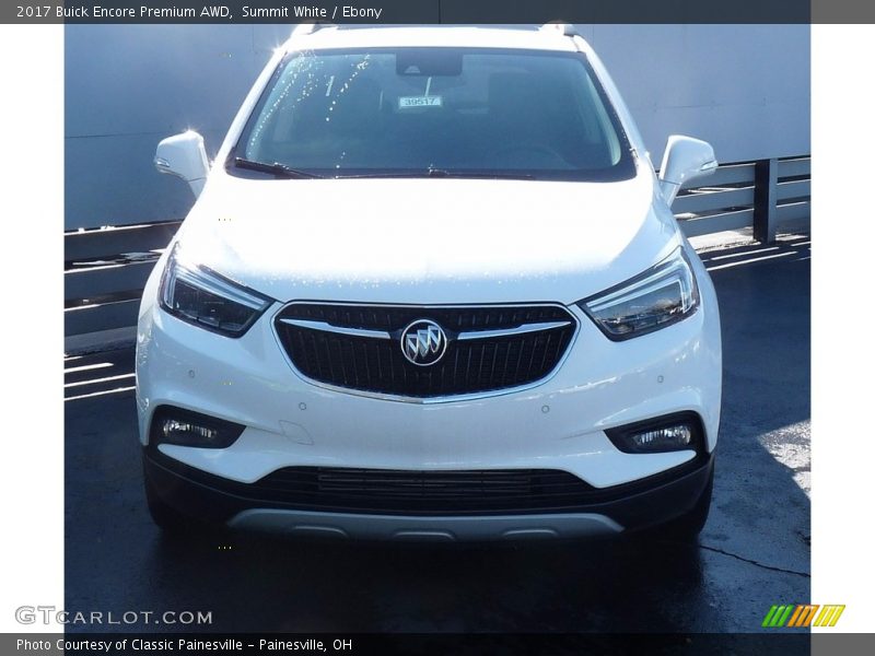 Summit White / Ebony 2017 Buick Encore Premium AWD