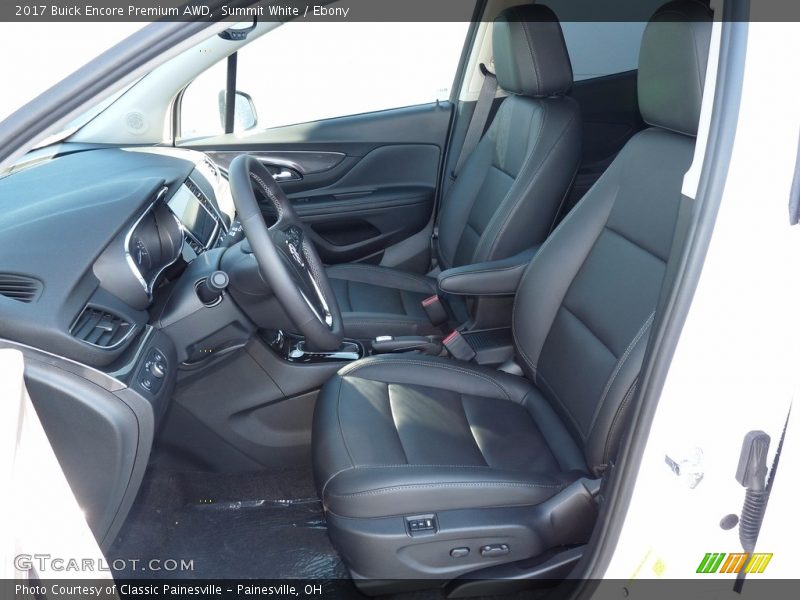 Summit White / Ebony 2017 Buick Encore Premium AWD
