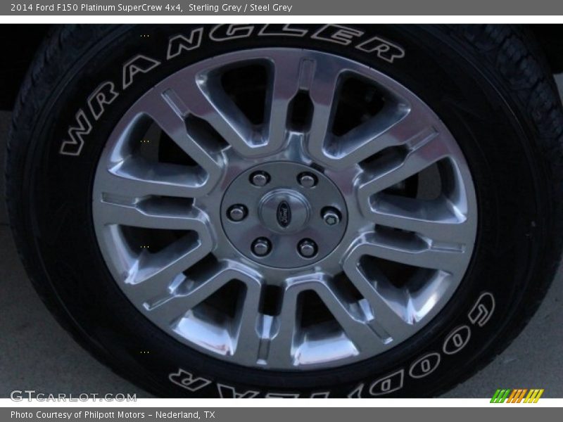 Sterling Grey / Steel Grey 2014 Ford F150 Platinum SuperCrew 4x4