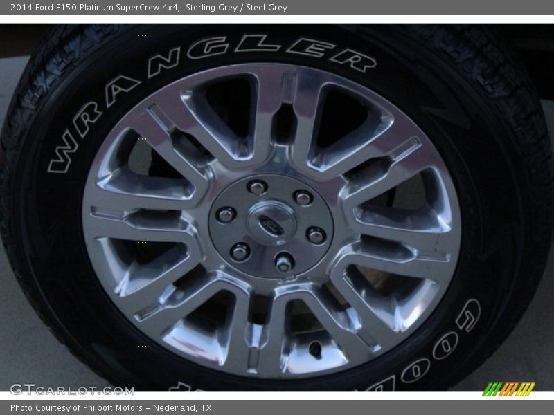 Sterling Grey / Steel Grey 2014 Ford F150 Platinum SuperCrew 4x4