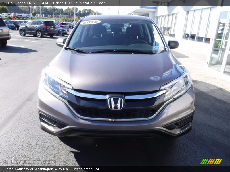Urban Titanium Metallic / Black 2015 Honda CR-V LX AWD