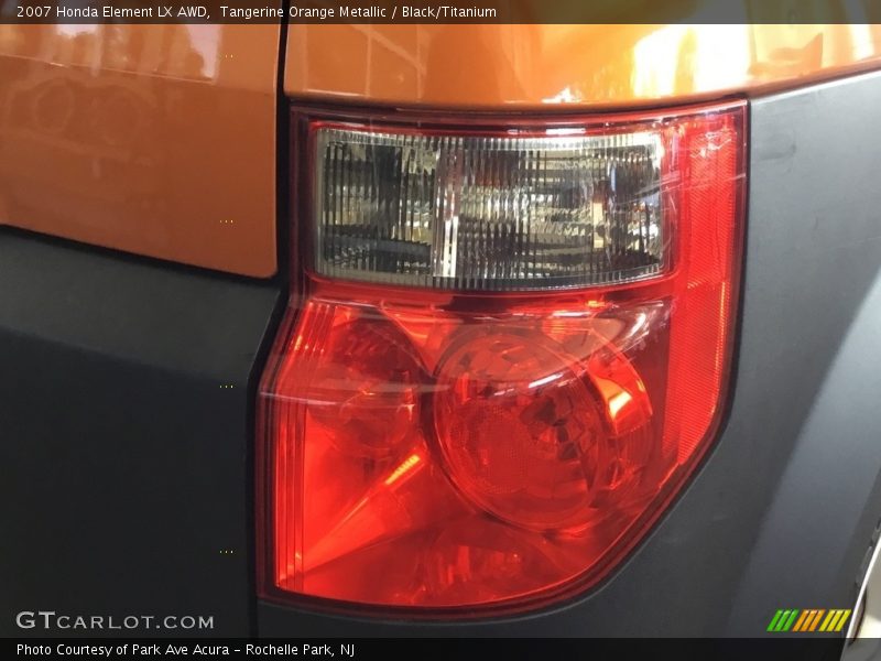 Tangerine Orange Metallic / Black/Titanium 2007 Honda Element LX AWD