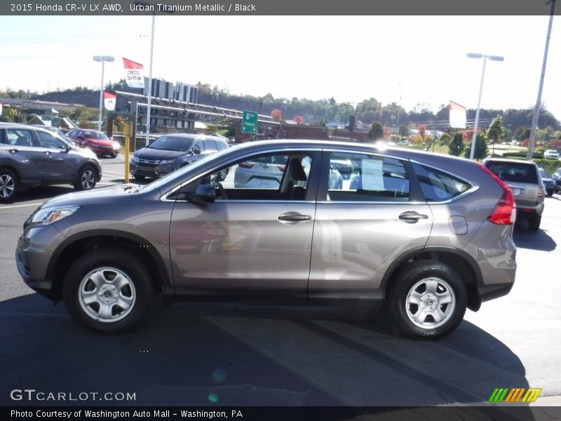 Urban Titanium Metallic / Black 2015 Honda CR-V LX AWD