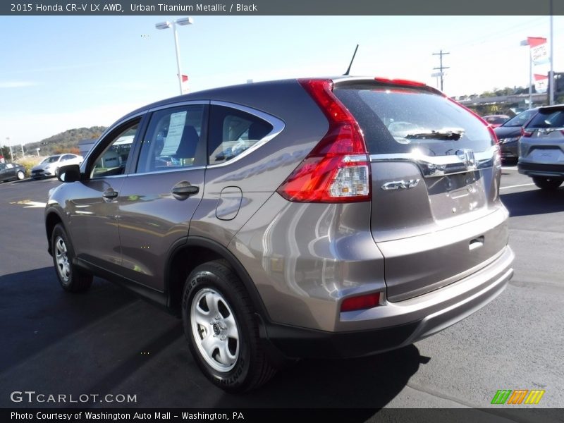 Urban Titanium Metallic / Black 2015 Honda CR-V LX AWD