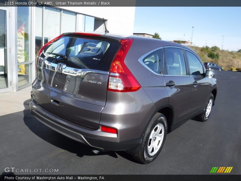 Urban Titanium Metallic / Black 2015 Honda CR-V LX AWD