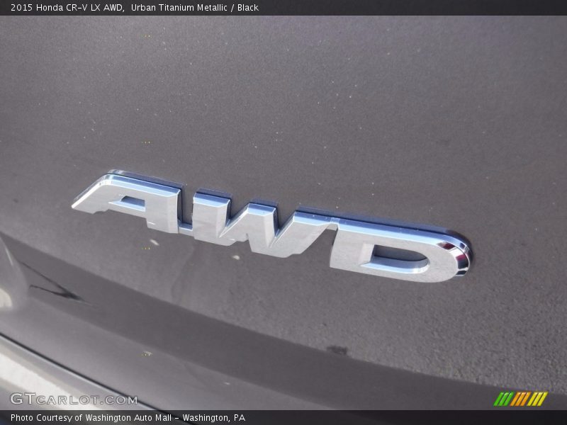 Urban Titanium Metallic / Black 2015 Honda CR-V LX AWD