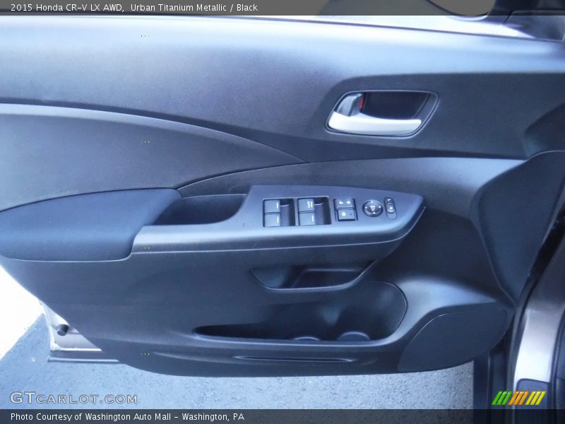 Urban Titanium Metallic / Black 2015 Honda CR-V LX AWD