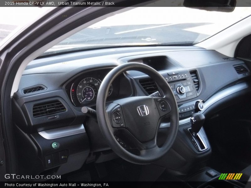 Urban Titanium Metallic / Black 2015 Honda CR-V LX AWD