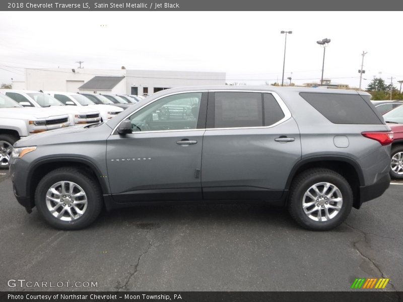  2018 Traverse LS Satin Steel Metallic