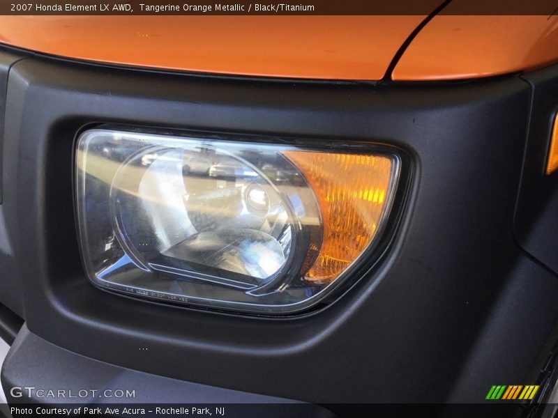 Tangerine Orange Metallic / Black/Titanium 2007 Honda Element LX AWD