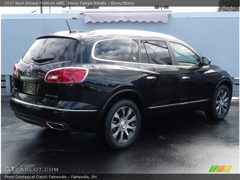 Ebony Twilight Metallic / Ebony/Ebony 2017 Buick Enclave Premium AWD