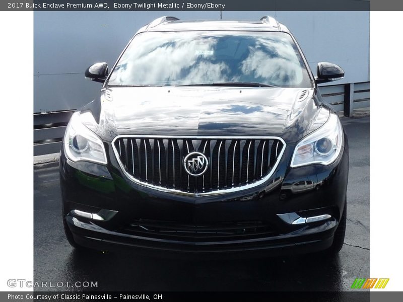 Ebony Twilight Metallic / Ebony/Ebony 2017 Buick Enclave Premium AWD