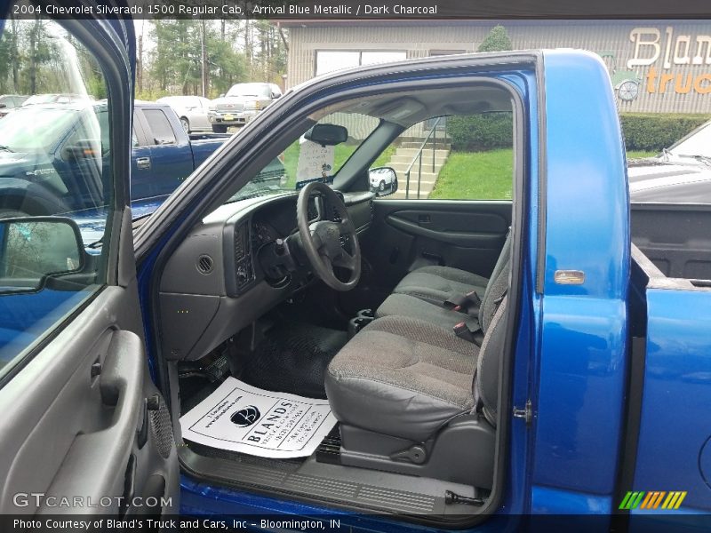 Arrival Blue Metallic / Dark Charcoal 2004 Chevrolet Silverado 1500 Regular Cab