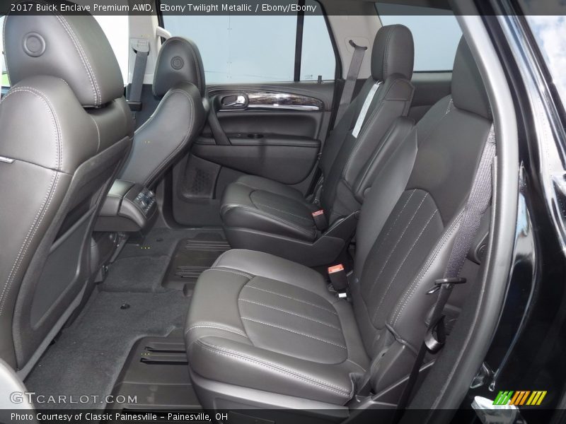 Ebony Twilight Metallic / Ebony/Ebony 2017 Buick Enclave Premium AWD