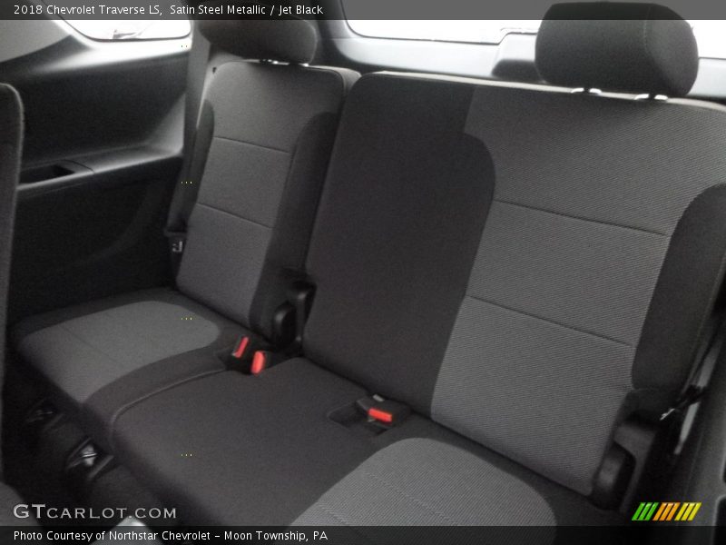Satin Steel Metallic / Jet Black 2018 Chevrolet Traverse LS