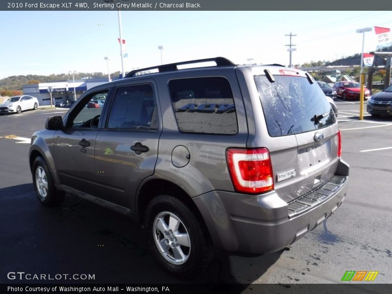 Sterling Grey Metallic / Charcoal Black 2010 Ford Escape XLT 4WD