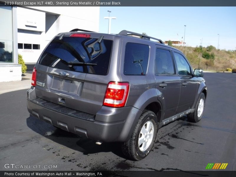 Sterling Grey Metallic / Charcoal Black 2010 Ford Escape XLT 4WD