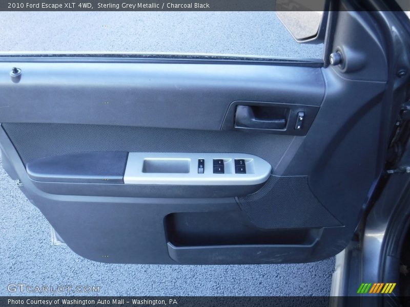 Sterling Grey Metallic / Charcoal Black 2010 Ford Escape XLT 4WD
