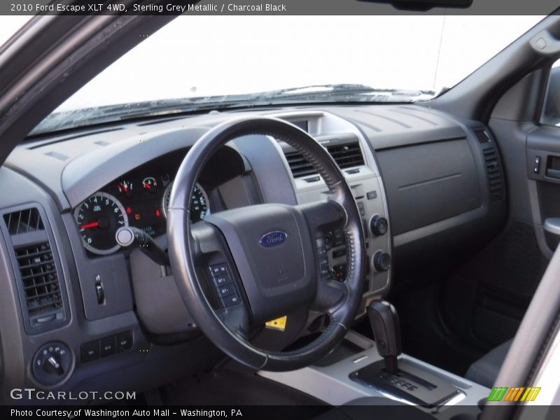 Sterling Grey Metallic / Charcoal Black 2010 Ford Escape XLT 4WD