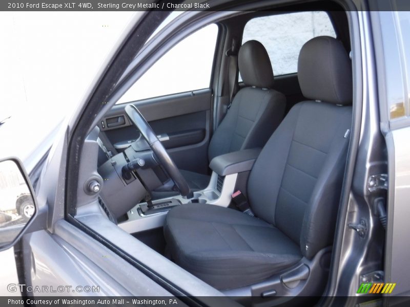 Sterling Grey Metallic / Charcoal Black 2010 Ford Escape XLT 4WD