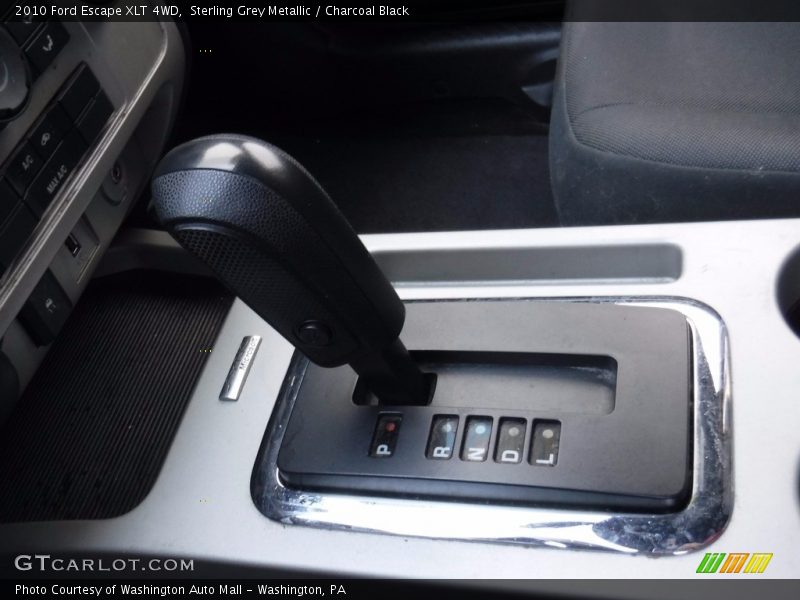 Sterling Grey Metallic / Charcoal Black 2010 Ford Escape XLT 4WD