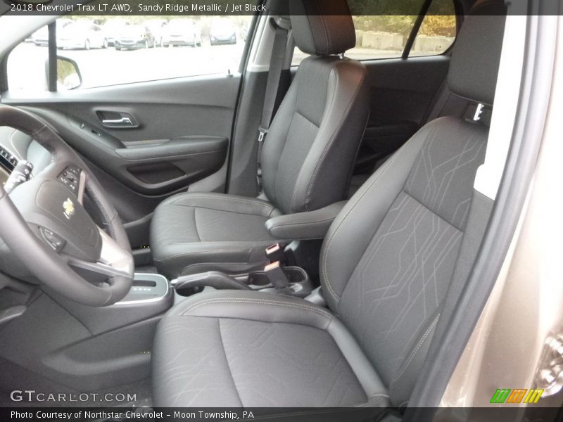 Sandy Ridge Metallic / Jet Black 2018 Chevrolet Trax LT AWD