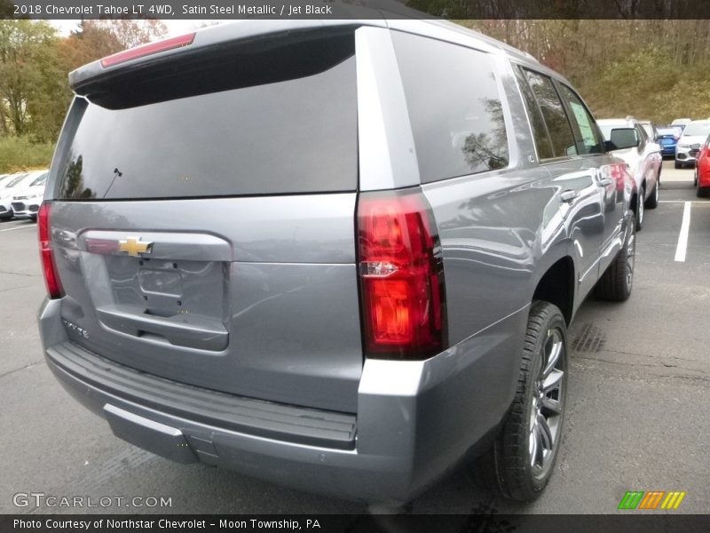 Satin Steel Metallic / Jet Black 2018 Chevrolet Tahoe LT 4WD