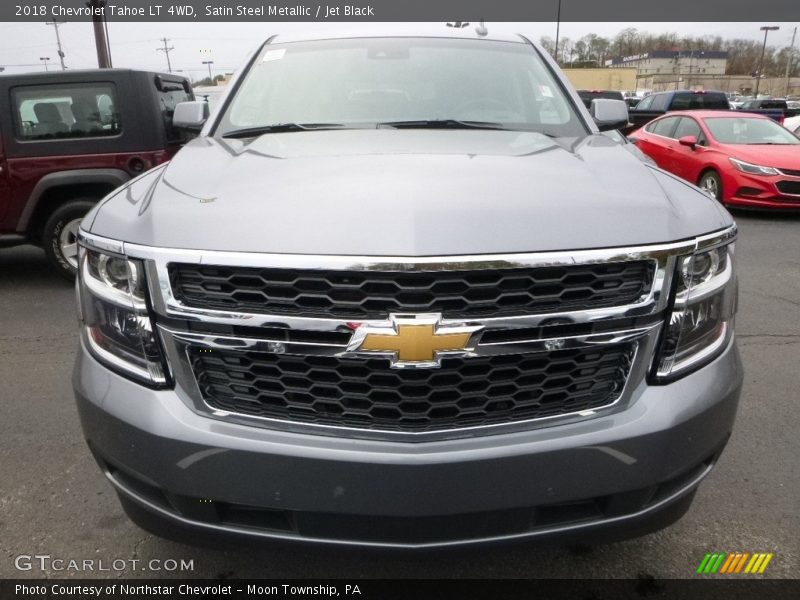 Satin Steel Metallic / Jet Black 2018 Chevrolet Tahoe LT 4WD