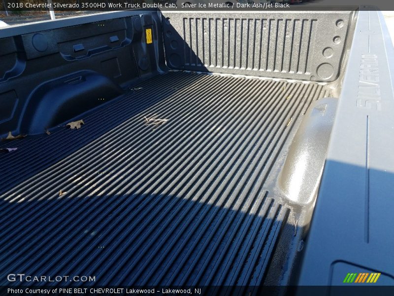 Silver Ice Metallic / Dark Ash/Jet Black 2018 Chevrolet Silverado 3500HD Work Truck Double Cab