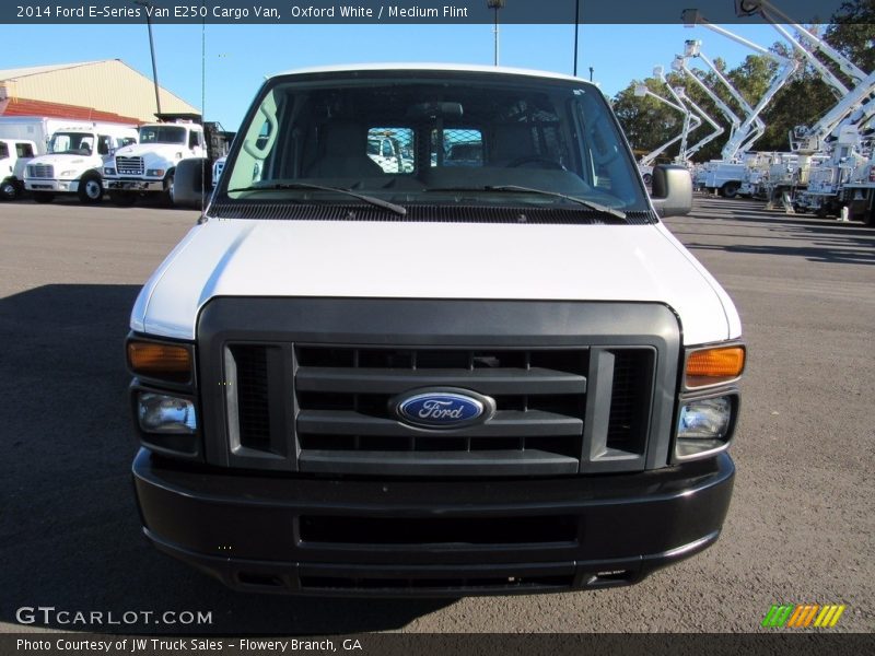Oxford White / Medium Flint 2014 Ford E-Series Van E250 Cargo Van