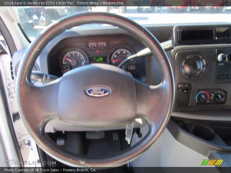 Oxford White / Medium Flint 2014 Ford E-Series Van E250 Cargo Van