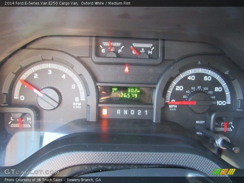 Oxford White / Medium Flint 2014 Ford E-Series Van E250 Cargo Van