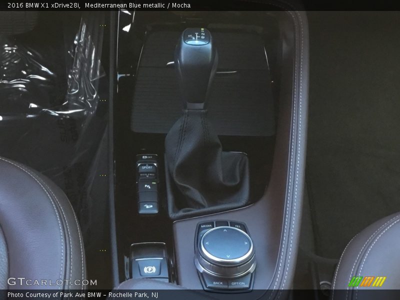 Mediterranean Blue metallic / Mocha 2016 BMW X1 xDrive28i