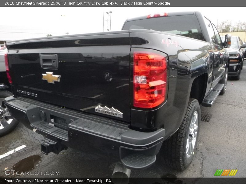 Black / High Country Saddle 2018 Chevrolet Silverado 2500HD High Country Crew Cab 4x4