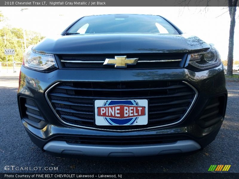 Nightfall Gray Metallic / Jet Black 2018 Chevrolet Trax LT