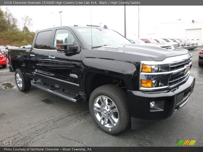 Front 3/4 View of 2018 Silverado 2500HD High Country Crew Cab 4x4