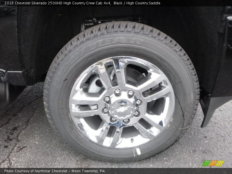 Black / High Country Saddle 2018 Chevrolet Silverado 2500HD High Country Crew Cab 4x4