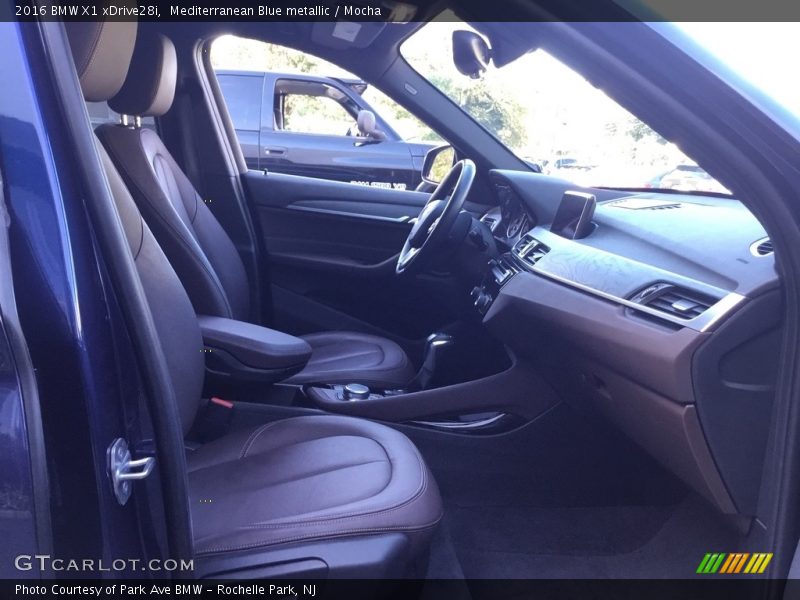 Mediterranean Blue metallic / Mocha 2016 BMW X1 xDrive28i