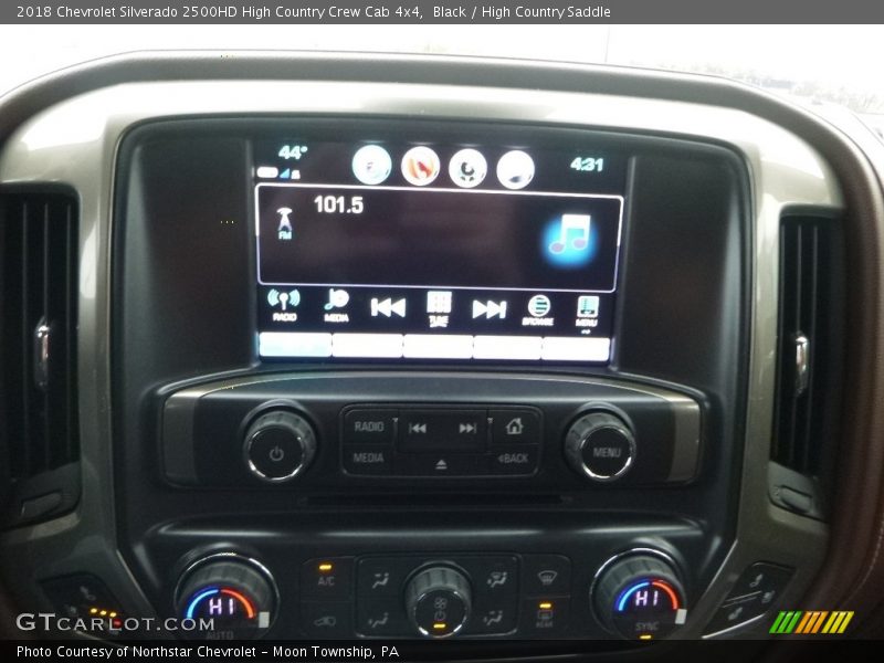 Black / High Country Saddle 2018 Chevrolet Silverado 2500HD High Country Crew Cab 4x4