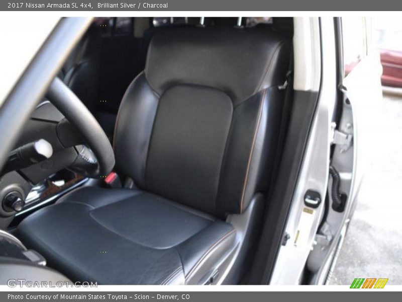 Brilliant Silver / Charcoal 2017 Nissan Armada SL 4x4
