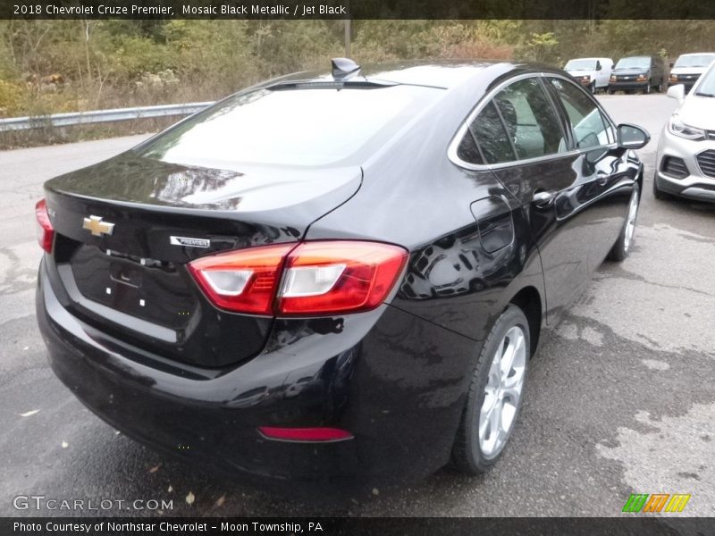 Mosaic Black Metallic / Jet Black 2018 Chevrolet Cruze Premier