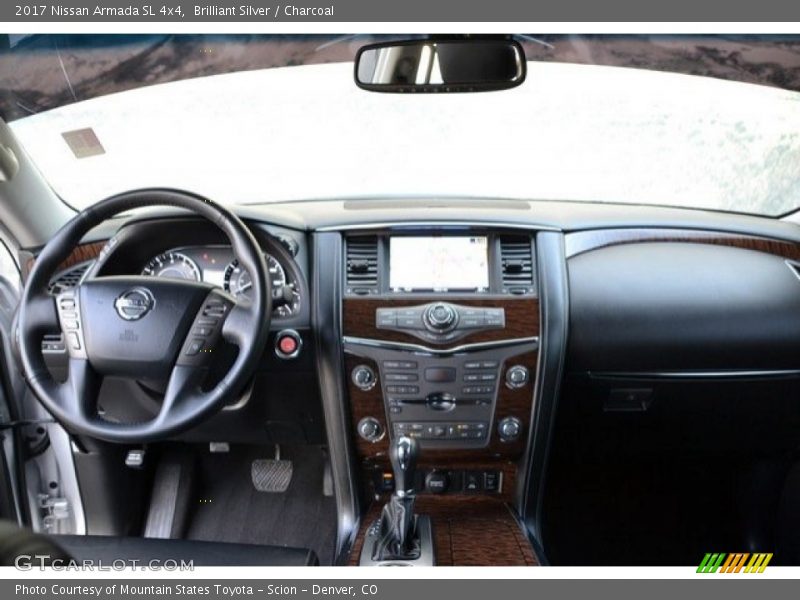 Dashboard of 2017 Armada SL 4x4