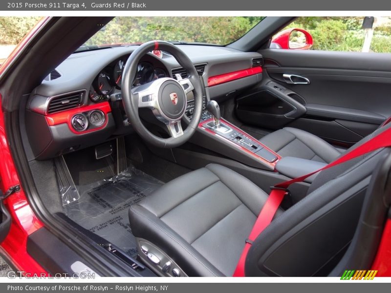  2015 911 Targa 4 Black Interior