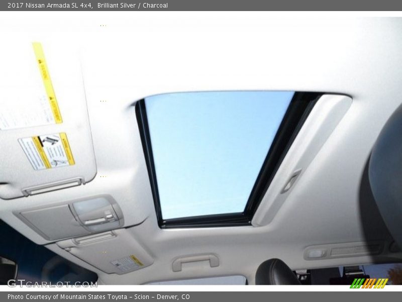 Brilliant Silver / Charcoal 2017 Nissan Armada SL 4x4