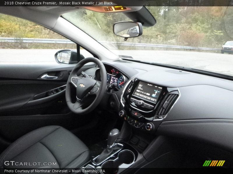 Mosaic Black Metallic / Jet Black 2018 Chevrolet Cruze Premier