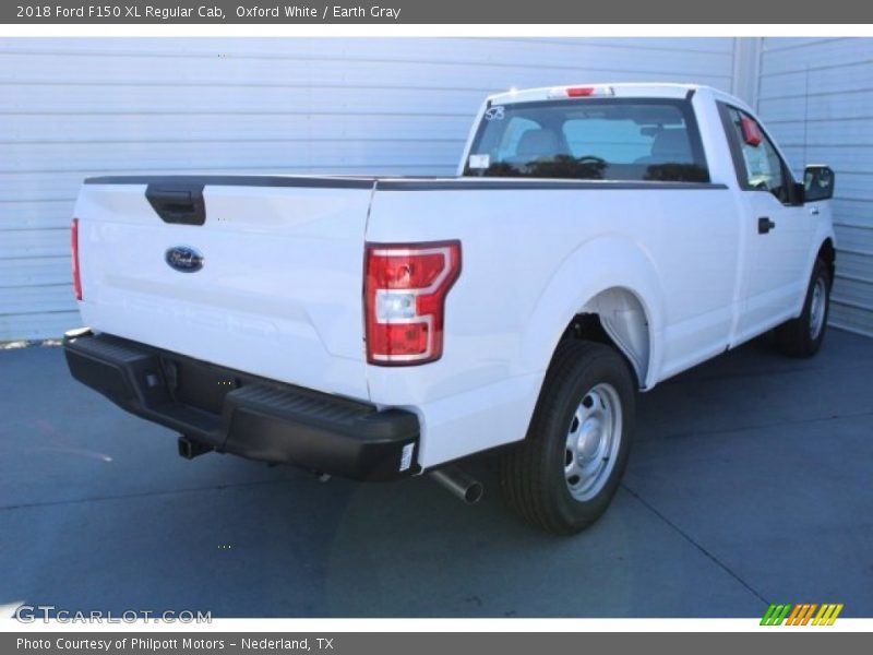 Oxford White / Earth Gray 2018 Ford F150 XL Regular Cab