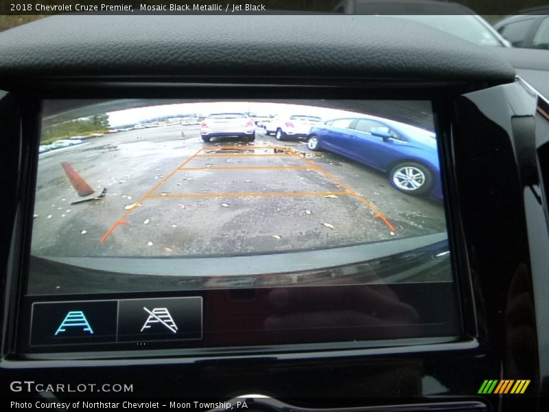 Mosaic Black Metallic / Jet Black 2018 Chevrolet Cruze Premier