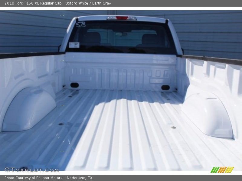 Oxford White / Earth Gray 2018 Ford F150 XL Regular Cab