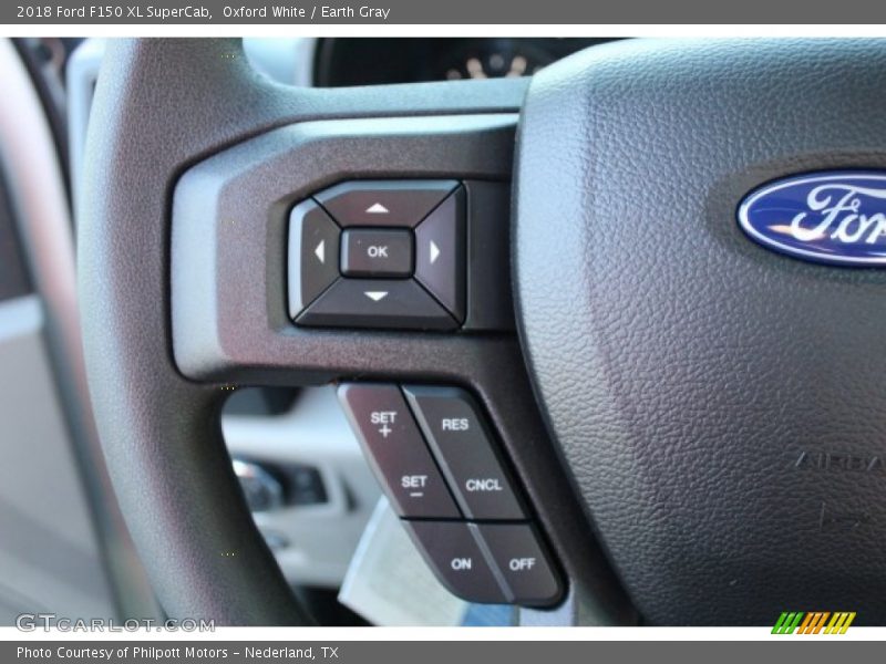 Controls of 2018 F150 XL SuperCab