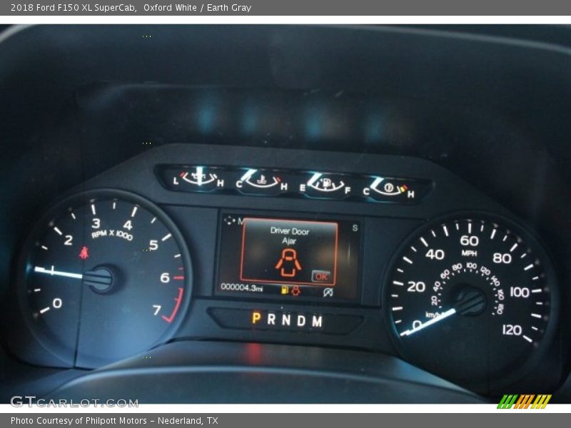 2018 F150 XL SuperCab XL SuperCab Gauges